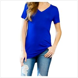 45.) Royal Blue Top